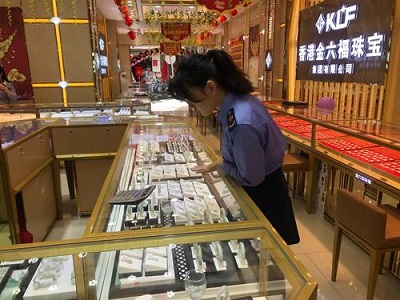 珠宝店客流量统计表-俊竹科技