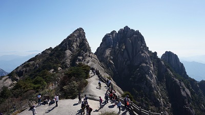 黄山景区客流量统计表-俊竹科技