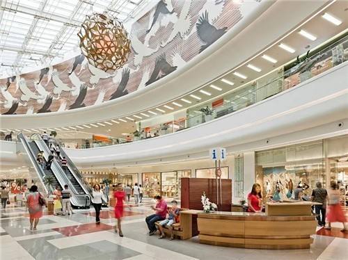 客流统计对购物中心-俊竹科技