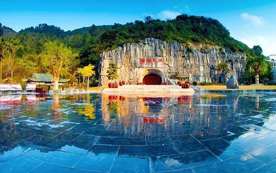 广西河池景区人流量分析