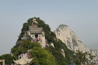 华山景区实时客流查询平台