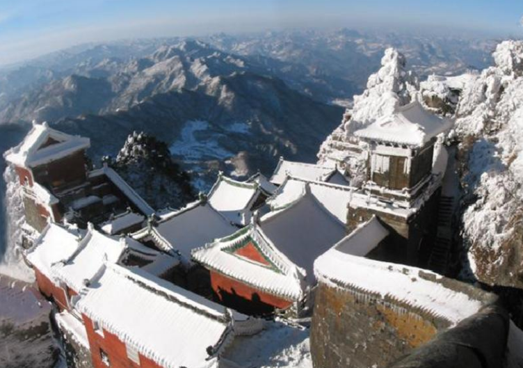 武当山雪景